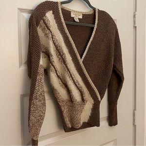 Michelle Stuart Petite Vintage Wool Mix Sweater - Small